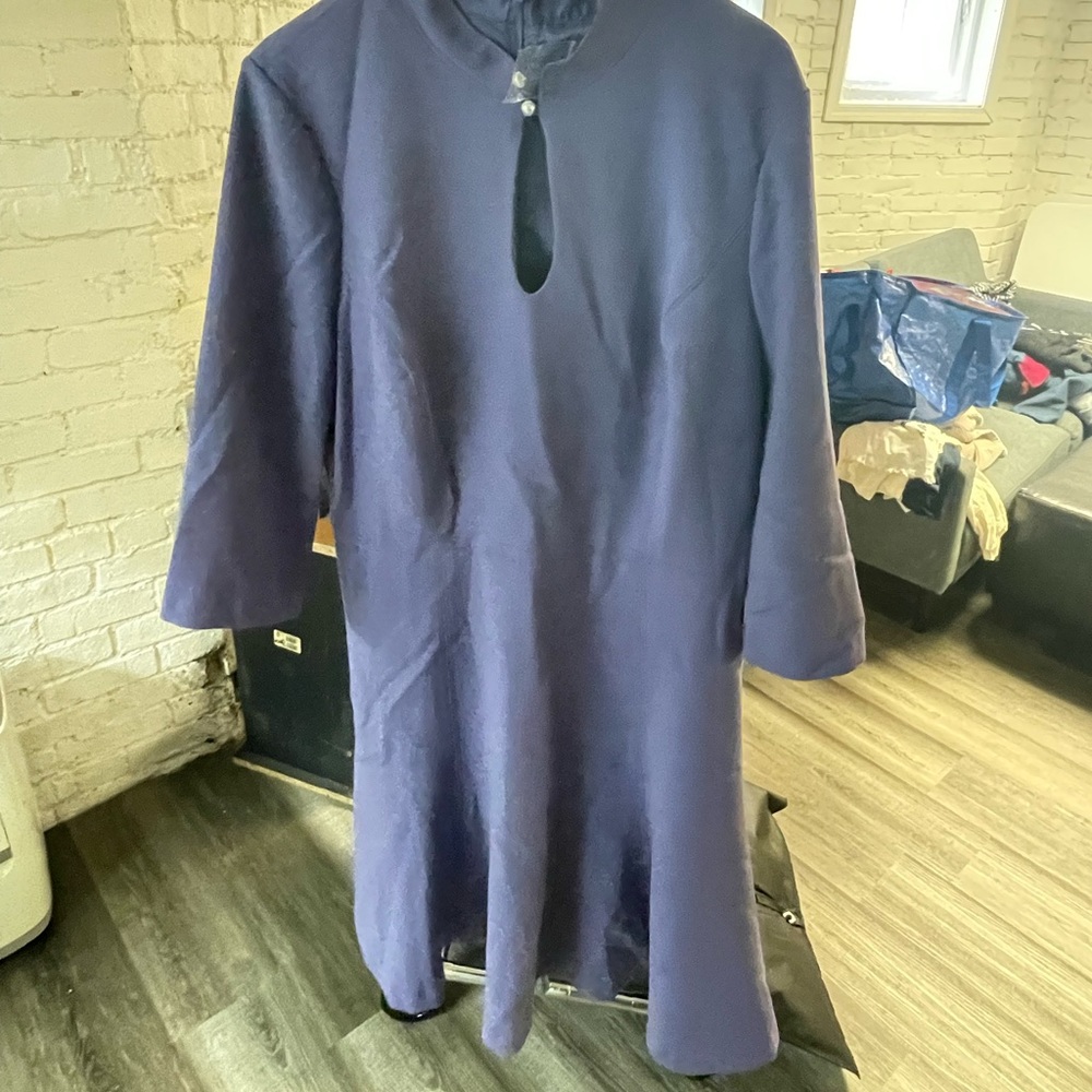 Tired of posting. Didn’t iron. New and super flattering.